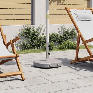 vidaXL Schirmständer Granit 45 cm Grau