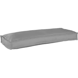 vidaXL Palettenkissen 100 x 40 x 8 cm grau 1 St.