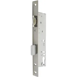 WSS Rohrrahmenschloss Flachstulp mit Rollfalle und Riegel 40 mm