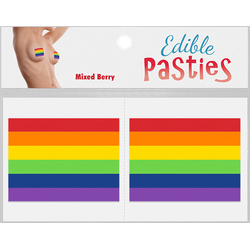 Pride Flag Edible Pasties, bunt