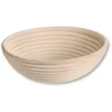 KESPER Gärkörbchen, Rattan, Textilfutter (abnehmbar), Maße: Ø 25 cm, Farbe: Natur | 19631