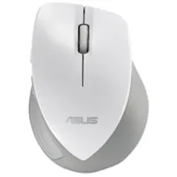 ASUS WT465 Maus optisch drahtlos - 2.4 GHz - kabelloser Empfänger (USB) - weiß