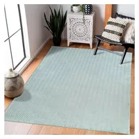 Carpet City Teppich Wohnzimmer 140x200 cm - Grün/Türkis -