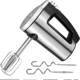 AICOK Elektrischer Handmixer, 6 Geschwindigkeiten, Ein-Knopf-Auswurfdesign