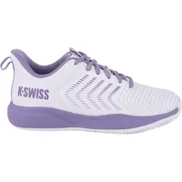 K-Swiss Damen ULTRASHOT Light Clay Tennis Shoe, White/Purple Haze/Neon Lavender, 37 EU
