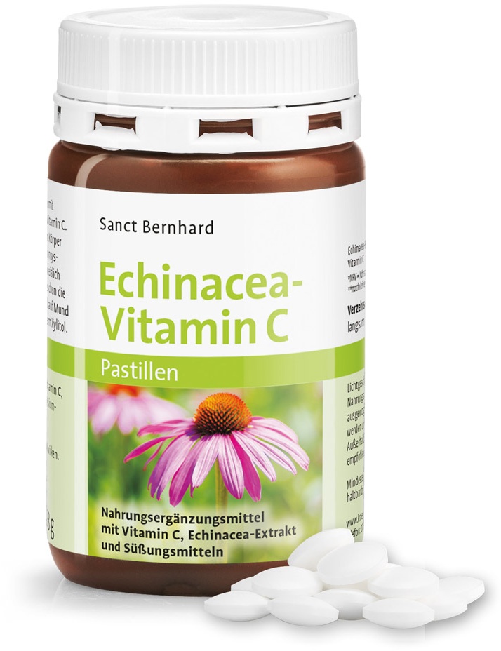 Pastiglie all'echinacea e alla vitamina C - 98 g