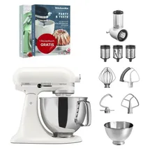 KitchenAid Artisan 5KSM175 Porcelain White Beginnerset