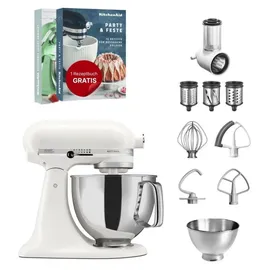 KitchenAid Artisan 5KSM175 Porcelain White Beginnerset