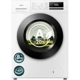 Homex WF814H1A-W Waschmaschine (8 kg, 1400 U/min)