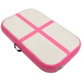 vidaXL Aufblasbare Gymnastikmatte mit Pumpe 60x100x10 cm PVC Rosa