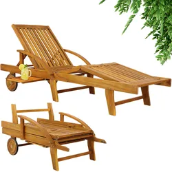 CASARIA® Sonnenliege Tami Sun Verstellbar Ausziehbar