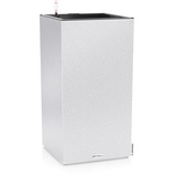 LECHUZA Canto Stone 30 high LED 30 x 30 x 56 cm quarzweiß