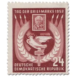Briefmarke zum Tag der Briefmarke 1952, Michel-Nr. 319, postfrisch