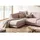 KAWOLA Wohnlandschaft U-Form Madeline Cord Longchair rechts rosa