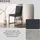byLIVING Esszimmerstuhl Talea Cord grau 2er Set