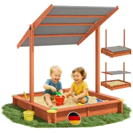 Spielwerk® Sandkasten Sami 120 x 120 cm 