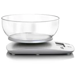 Laica DIGITAL KITCHEN SCALE KS1060 Steel, Küchenwaage, Weiss