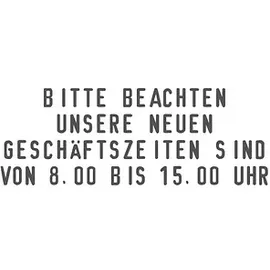 Trodat Textstempel, individualisierbar printy 4913 Typo selbstfärbend schwarz ohne Logo, 1 St.