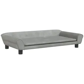 vidaXL Kindersofa vidaXL 100 x 50 x 26 cm Kiefer grau