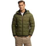 Superdry Hood Box Quilt Fuji Lite Jacke chive grün 2