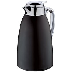 Cilio Isolierkanne Isolierkanne Kaffeekanne Thermoskanne Teekanne cilio VENEZIA 1 L schwarz Markenwarenshop