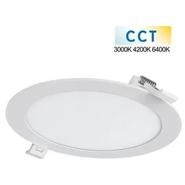 Mundotec LED Panel 18 W rund Kunststoff
