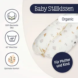 Julius Zöllner Stillkissen Nappi 190 cm Mehrfarbig/Weiß