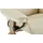Stressless Relaxsessel mit Hocker Leder 88 x 103 x 78 cm creme