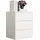 VCM Nachtschrank Malira 65 x 48 x 78 cm Weiß