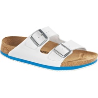 Birkenstock Arizona Weiß Superlaufsohle Birko-Flor Größe: 45 Schmal