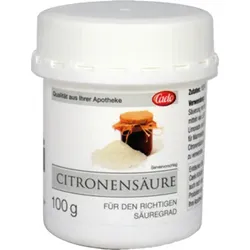 CITRONENSÄURE für Lebensmittel Caelo HV-Packung 100 g