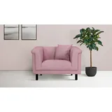Home Affaire »AGNIA B/T/H: 100/85/71 cm« incl. Zierkissen, auch in Cord und Bouclé rosa
