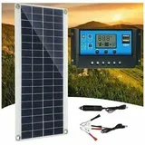 Rosemary - LaBlanc – 300 w 12 v Solarpanel, Solarpanel-Set, Batterieladegerät-Set mit 60 a Solarladeregler für Wohnmobil, Yacht, Outdoor, Garten,