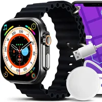 Smartwatch Damen Herren 1.3" HD Fitness Tracker Uhren für Android IOS IP67 Wasserdicht Pulsmesser Schrittzähler Aktivitätstracker Retoo - Schwarz