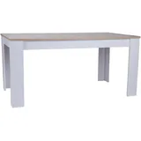 Stolkom Romance 160-200 x 75 x 90 cm braun/weiß