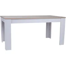 Stolkom Romance 160-200 x 75 x 90 cm braun/weiß