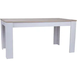 Stolkom Romance 160-200 x 75 x 90 cm braun/weiß