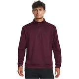 Under Armour Armour Fleece 1/4 Zip maroon black (600-001) S