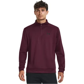 Under Armour Armour Fleece 1/4 Zip maroon black (600-001) S