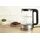 GOURMETmaxx Glas-Wasserkocher LED 1,7 l Schwarz