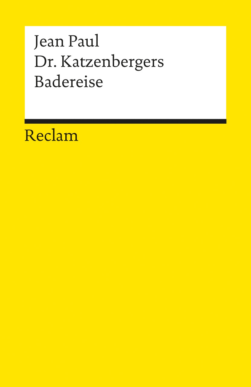 Doktor Katzenbergers Badereise - Jean Paul  Taschenbuch