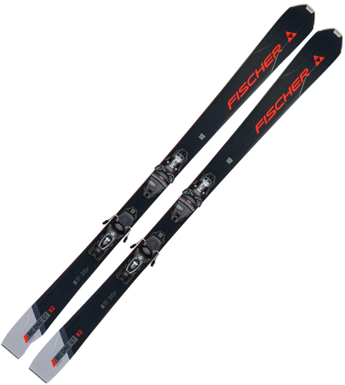 Ski Alpinski Carvingski Allmountain Rocker - Fischer RC One 82 GT TPR - 180cm - inkl. Bindung RSW11 PR Z3-11 - Modell 2024 - All Mountain Ski - geeignet für Fortgeschrittene bis Profis