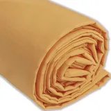IPEA Baumwollstoff Popeline Orange - 200 cm x 150 cm - Made in Italy - Meterware zum Nähen, Bekleidung, Futter, Möbeln, Accessoires, Patchwork, Stoff einfarbig zum Nähen