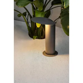faro BARCELONA Sockelleuchte Aluminium 35,0 cm inkl. LED-Lampe grau