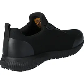 SKECHERS Squad SR Myton Sneaker, Black Textile Synthetic, 42