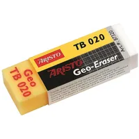 ARISTO Radiergummi Geo TB020 gelb/weiß, 1 St.