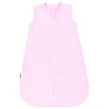 TupTam Sommerschlafsack Baby – Leichter Schlafsack Baby Sommer 0.5 TOG aus Baumwolle, OEKO-TEX zertifiziert, Unisex, Farbe: Rosa, Größe: 50-56