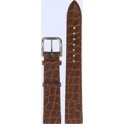 Tissot - Leder Pr 100 New Lederband Braun 16/14mm T600013249 - alligator-prägung,gelb,rind