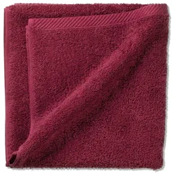 Handtuch Ladessa 100%Baumwolle himbeerrot 50,0x100,0cm