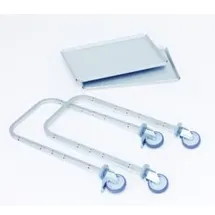 Gmöhling Servierwagen E 9001 L 820 x B 570 x H 975 mm Aluminium-Edelstahl